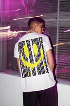 Acid Drip Smiley Tee Yellow